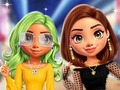 遊戲Lovie Chic 的時尚露肩造型 在線