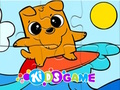 遊戲拼圖遊戲：海裡衝浪 在線