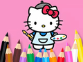 遊戲著色本：Hello Kitty 繪畫 在線