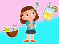 遊戲兒童測驗：你想喝什麼？ 在線