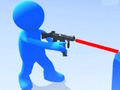 遊戲雷射射擊 3D 在線