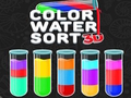 遊戲彩色水排序 3D 在線