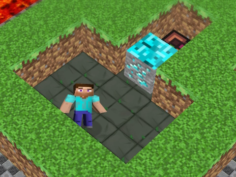 遊戲MineBlocks 3D 迷宮 在線