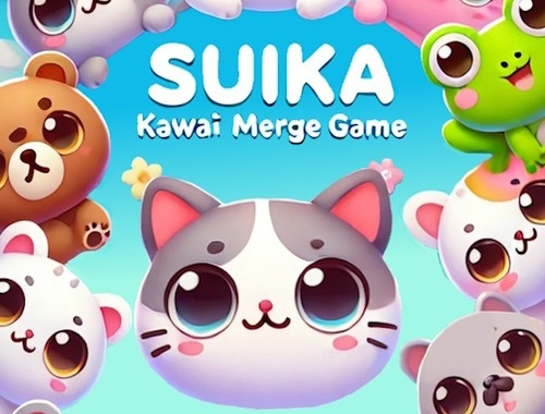 遊戲Suika 卡哇伊合併遊戲 在線