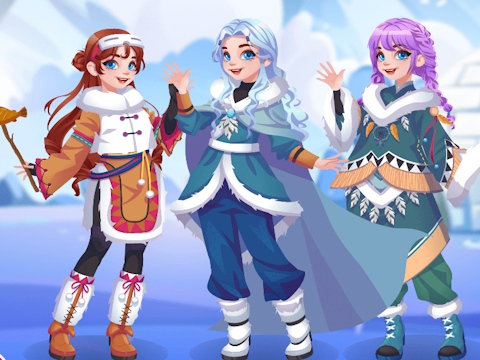 遊戲青少年愛斯基摩服裝 在線