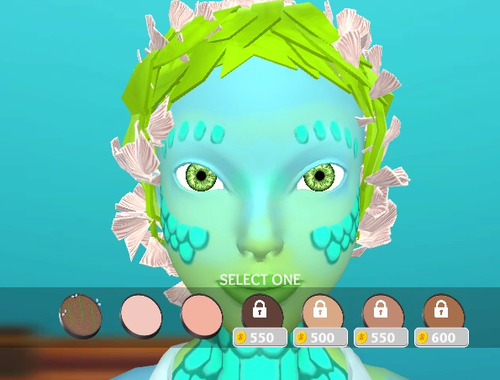 遊戲怪物化妝3D 在線