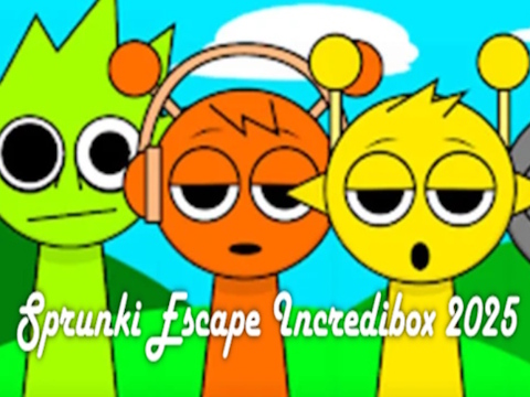 遊戲Sprunki 逃脫 Incredibox 2025 在線