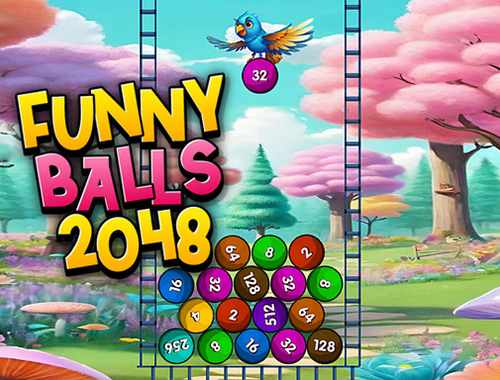 遊戲有趣的球 2048 在線