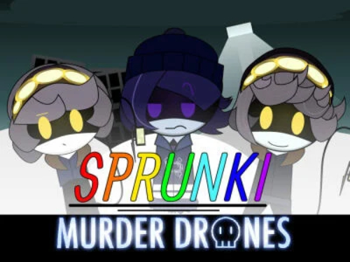 遊戲Sprunki：謀殺無人機 在線