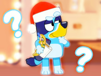 遊戲兒童測驗：Bluey Christmas Fandom 在線