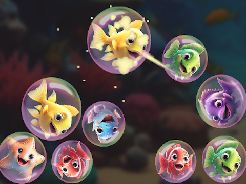 遊戲合併魚！ 在線
