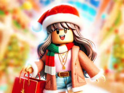 遊戲拼圖遊戲：Roblox 聖誕購物中心 在線