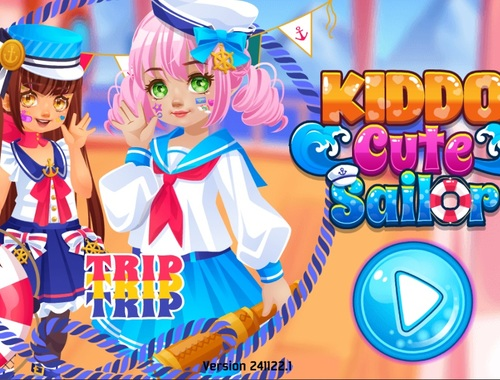 遊戲孩子可愛的水手 在線