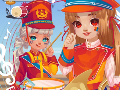 遊戲孩子遊行樂隊 在線