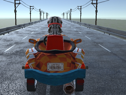 遊戲Chipi Chipi Chapa Chapa Cat Cat Highway Racing 在線
