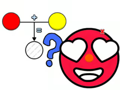 遊戲兒童測驗：顏色混合遊戲 在線