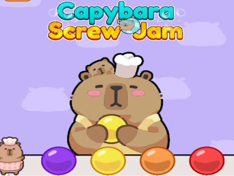 遊戲Capybara螺釘果醬 在線