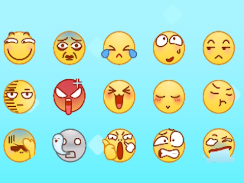 遊戲表情符號合併：有趣的moji 在線
