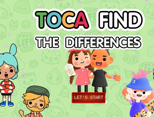 遊戲Toca找到差異 在線