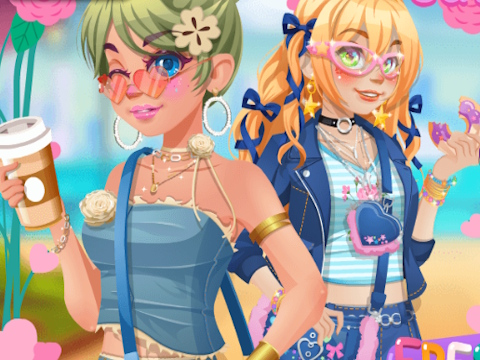 遊戲少女在牛仔布中 在線