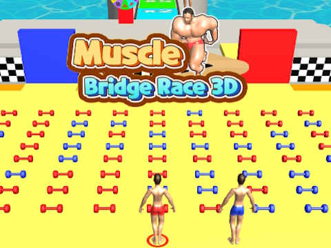遊戲肌肉橋比賽3D 在線