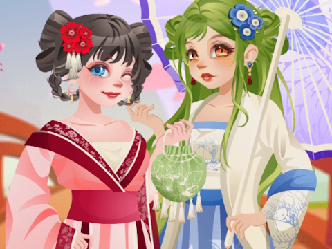 遊戲Girly Spring Hanfu在線