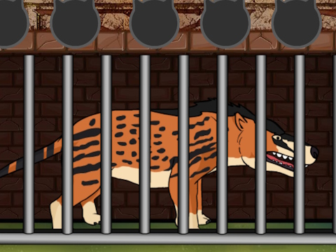 遊戲Andrewsarchus從Cage釋放 在線