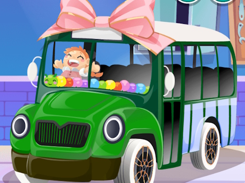 遊戲裝飾：校車 在線
