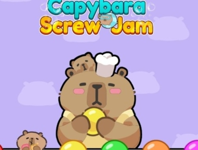 遊戲Capybara螺釘果醬 在線