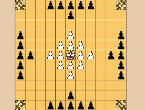 遊戲Tafl維京國際象棋 在線