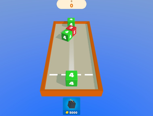 遊戲合併立方體2048 3D 在線
