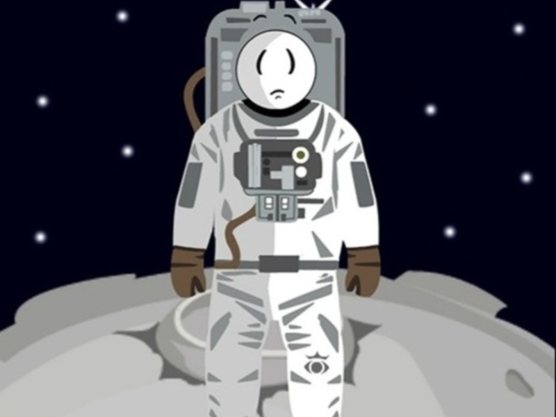 遊戲Stickman在太空中 在線