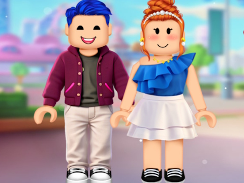 遊戲Roblox夫婦的著裝 在線