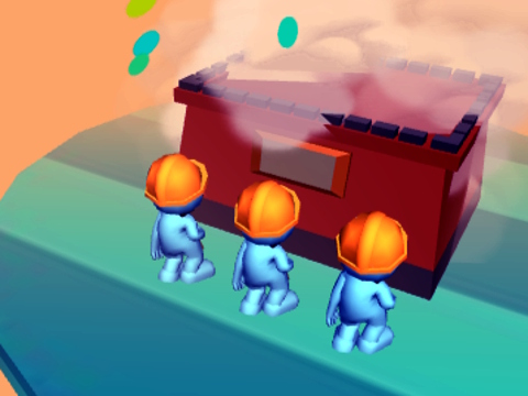 遊戲Brick Rush 3D 在線