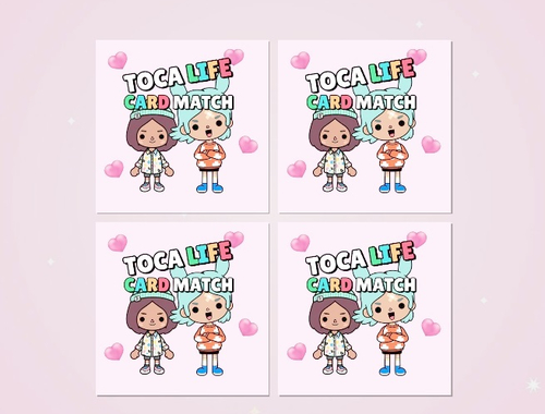 遊戲TOCA生活記憶卡匹配 在線