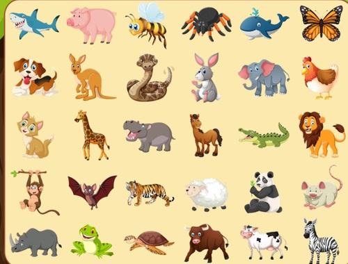 遊戲發現動物 在線