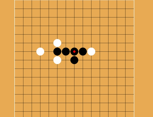 遊戲Gomoku連續五塊石頭 在線