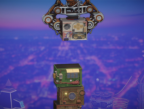 遊戲Steampunk Tower Builder 在線