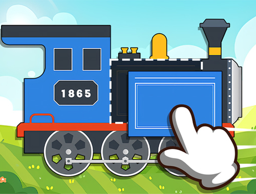 遊戲Labo Brick Train for Kids 在線