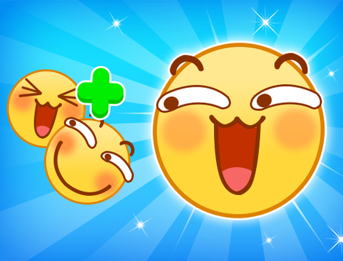 遊戲表情符號合併有趣的moji 在線