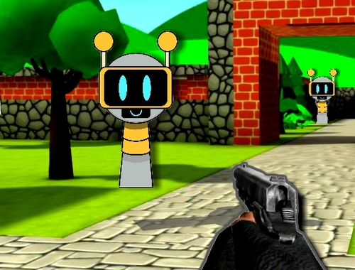 遊戲Sprunki 3D射手 在線