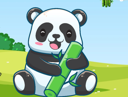 遊戲點擊熊貓！ 在線