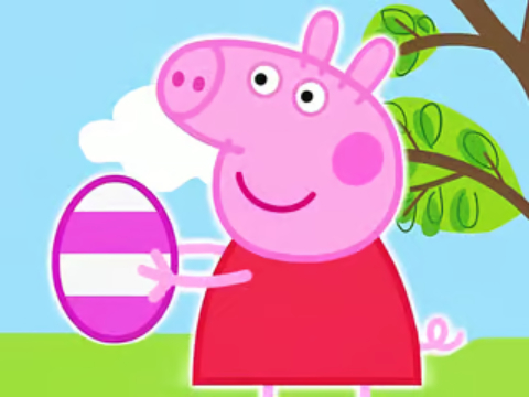遊戲拼圖拼圖：Peppa Pig復活節彩蛋 在線
