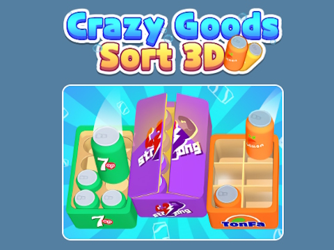 遊戲瘋狂的商品排序3D 在線