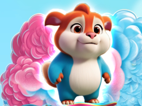 遊戲Sketer Bear跳 在線
