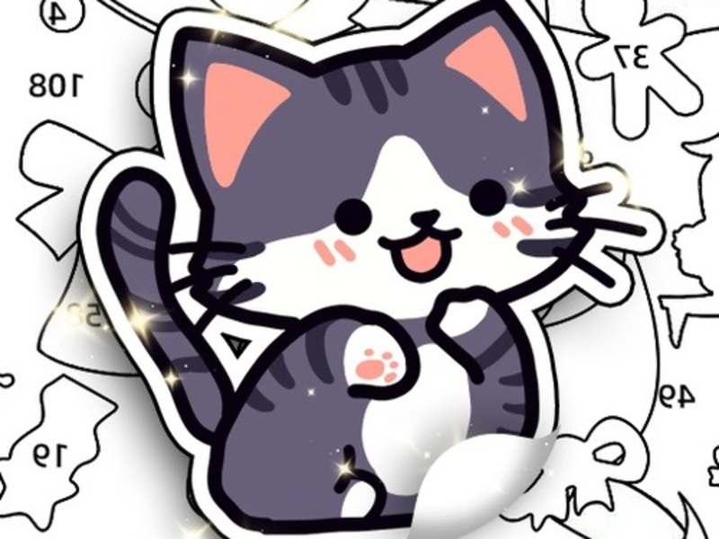 遊戲貼紙拼圖書在線