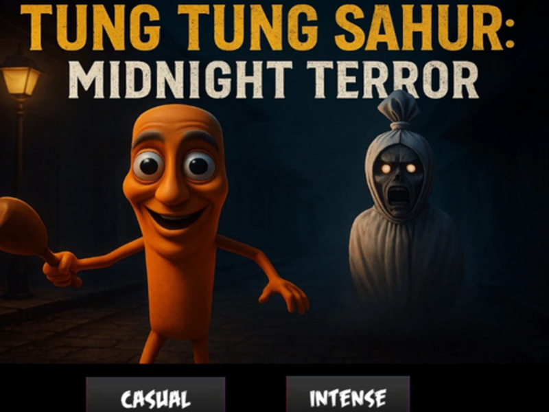 遊戲唐·唐·薩爾（Tung Sahur）午夜恐怖在線