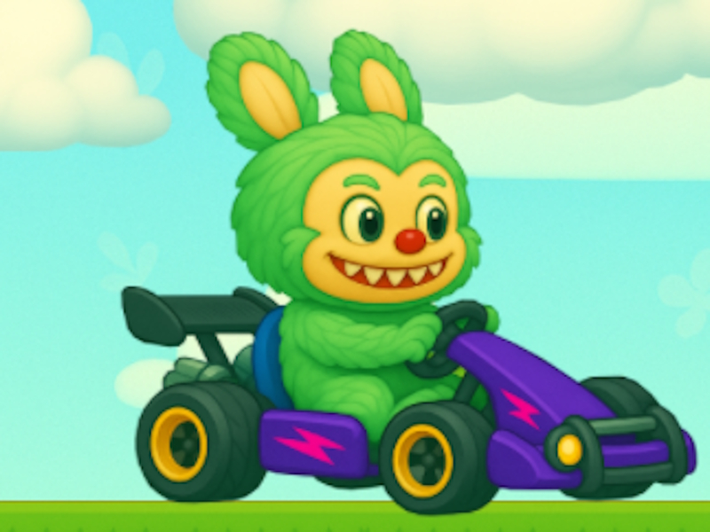 遊戲Labubu Gokart在線