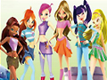 遊戲Winx Club拼圖集 在線