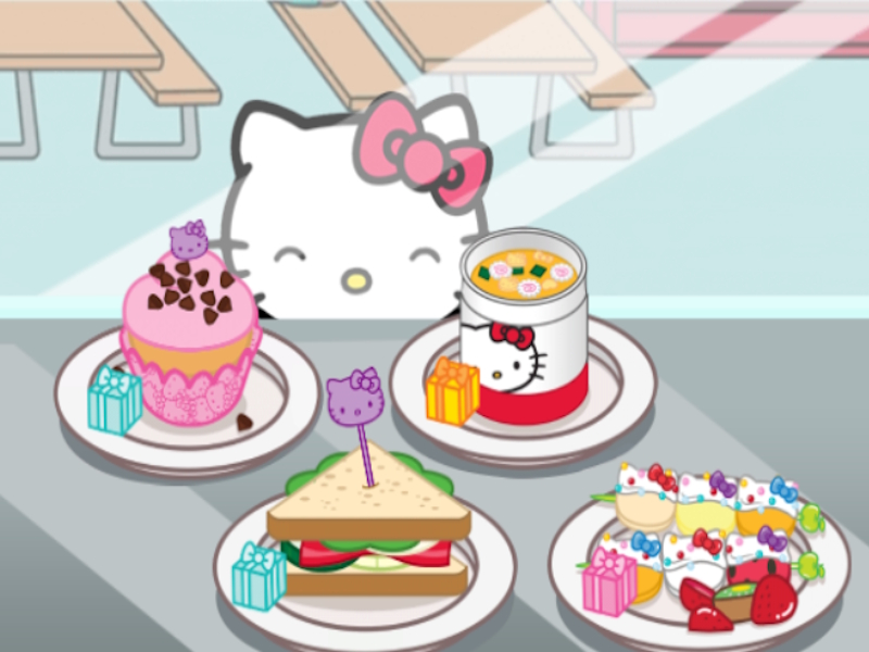 遊戲Hello Kitty午餐盒在線